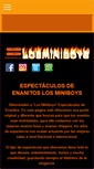Mobile Screenshot of losminiboys.com